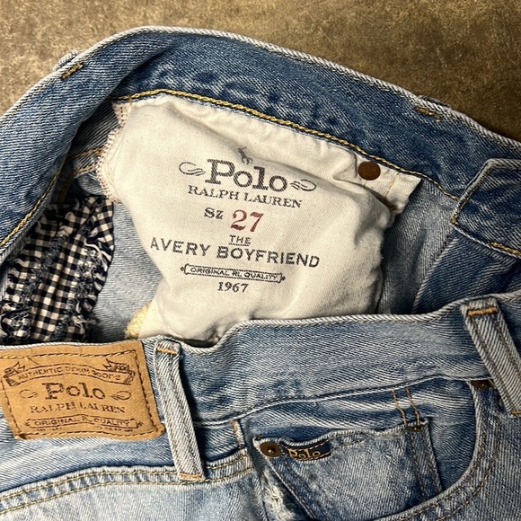 Ralph Lauren patch work every boyfriend jeans size 27 - Picture 4 of 9